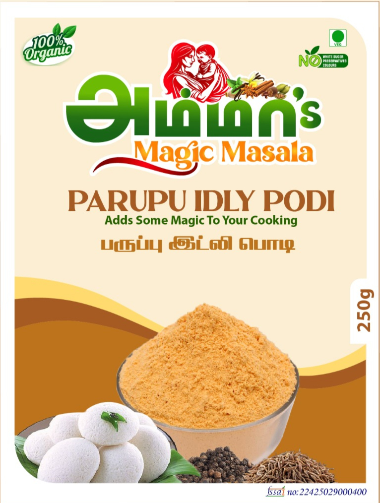 Parupu Idly Podi